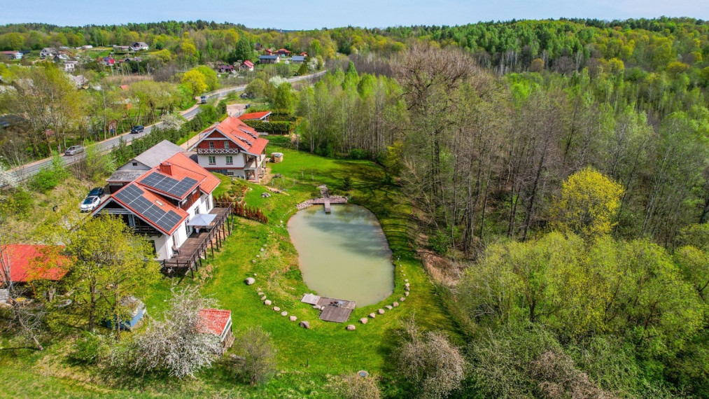 Parduodamas namas Senoji g., Naujojo Lentvario k., Trakų r. sav., 370.95 m2 ploto, 2 aukštai 45