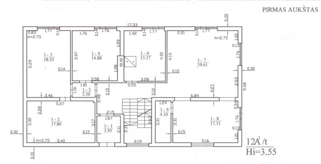 Parduodamas namas Senoji g., Naujojo Lentvario k., Trakų r. sav., 370.95 m2 ploto, 2 aukštai 46