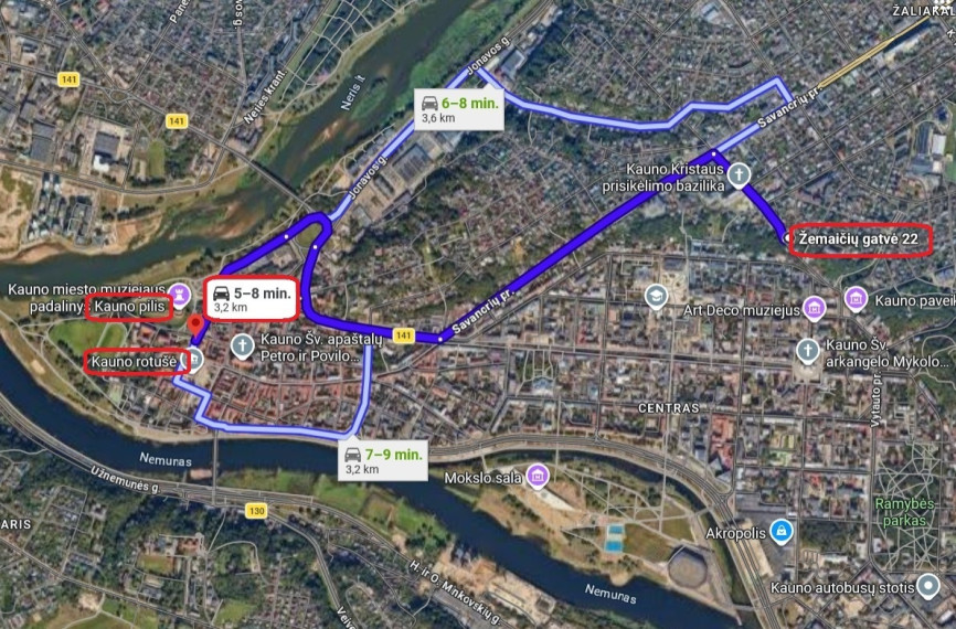 Parduodamas butas Žemaičių g., Kauno m., Kauno m. sav., 42.73 m2 ploto, 3 kambariai 18