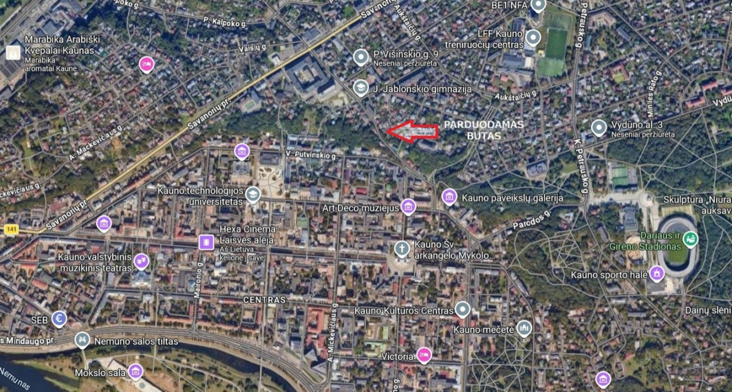 Parduodamas butas Žemaičių g., Kauno m., Kauno m. sav., 42.73 m2 ploto, 3 kambariai 19