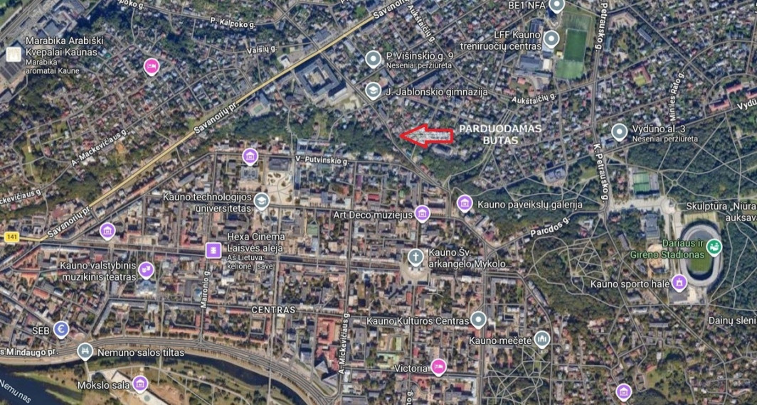 Parduodamas butas Žemaičių g., Kauno m., Kauno m. sav., 42.73 m2 ploto, 3 kambariai 19