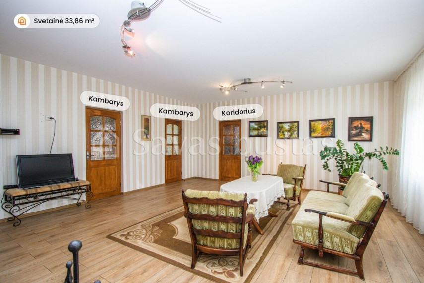 Parduodamas namas Mažeikių r. sav., Mažeikių m., Kūlupio, 311 m2 ploto, 2 aukštai 5