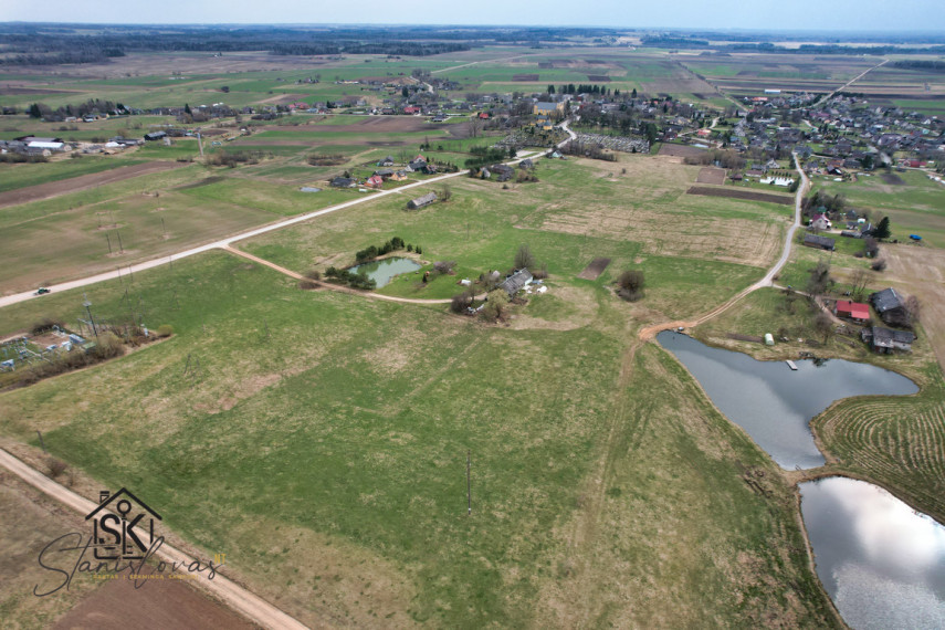PARDUODAMA SODYBA SU 4.39 HA  ŽEMĖS RIETAVO SAV., TVERUOSE, ŽARĖNŲ G. 12 2