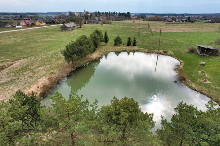 PARDUODAMA SODYBA SU 4.39 HA  ŽEMĖS RIETAVO SAV., TVERUOSE, ŽARĖNŲ G. 12 18