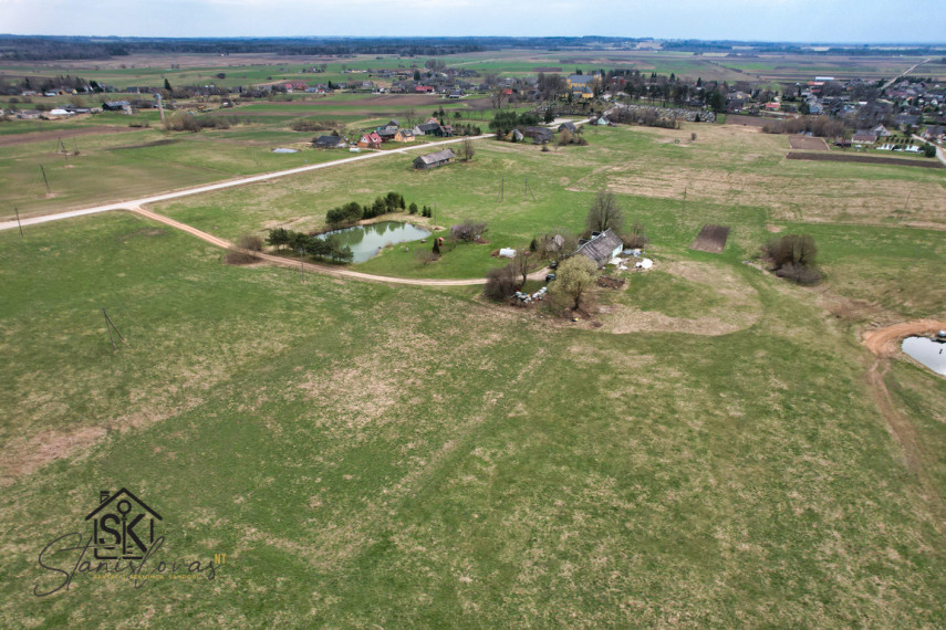 PARDUODAMA SODYBA SU 4.39 HA  ŽEMĖS RIETAVO SAV., TVERUOSE, ŽARĖNŲ G. 12 29