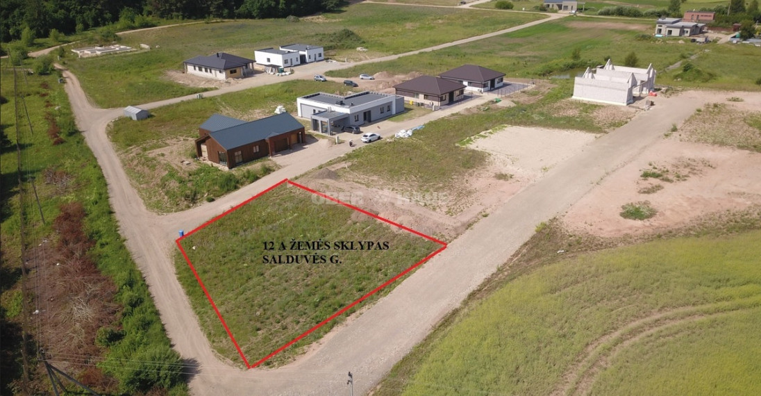 Parduodamas namų valdos paskirties sklypas Salduvės g., Žuvininkų k., Šiaulių r. sav., 12 a ploto 1