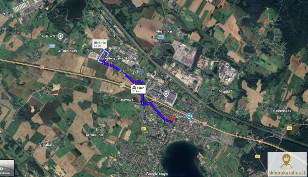 Parduodamas kitos paskirties sklypas Gėlių g., Vievio m., Elektrėnų sav., 111 a ploto 32