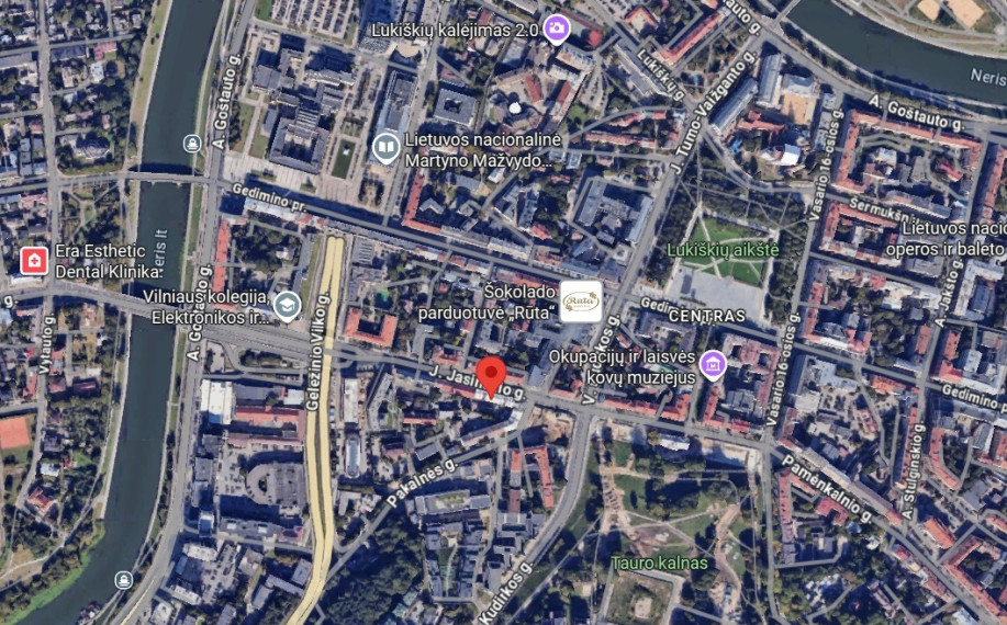 Nuomojamas butas Vilniaus m. sav., Vilniaus m., Centras,  J. Jasinskio g., 40 m2 ploto 22