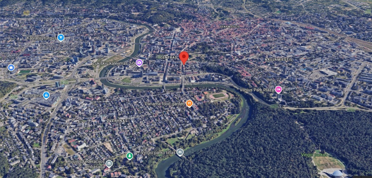 Nuomojamas butas Vilniaus m. sav., Vilniaus m., Centras,  J. Jasinskio g., 40 m2 ploto 25