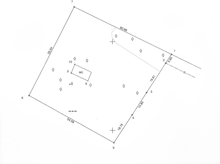 Parduodamas namas Linkuvos g., Klovainių mstl., Pakruojo r. sav., 40.46 m2 ploto, 1 aukštai 7
