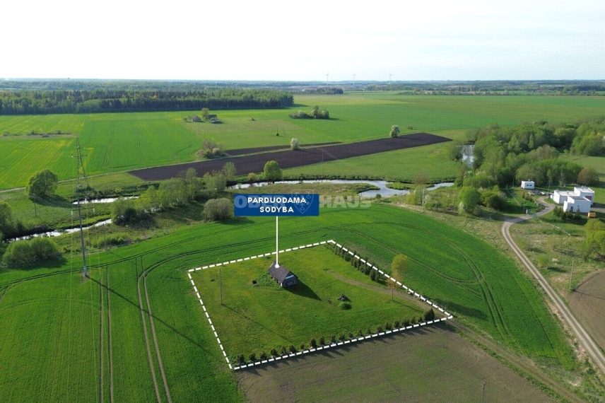 Parduodamas namas Linkuvos g., Klovainių mstl., Pakruojo r. sav., 40.46 m2 ploto, 1 aukštai 2