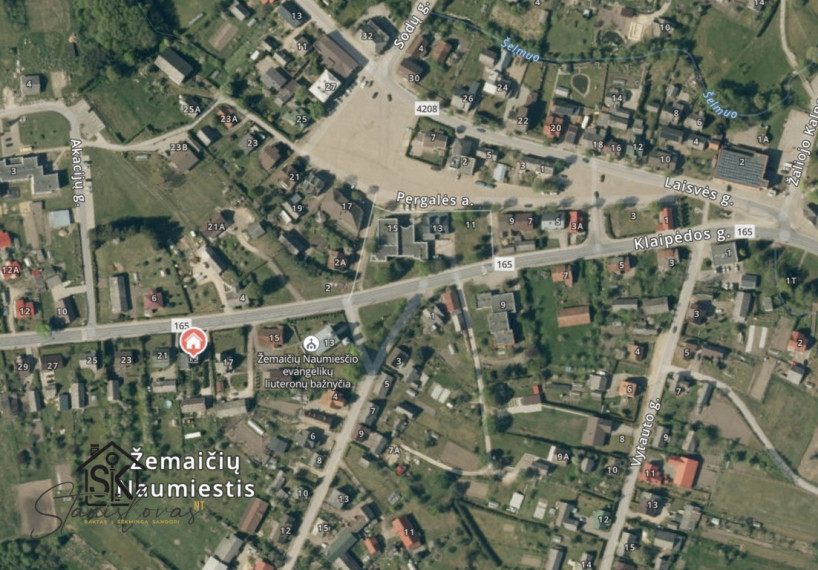 PARDUODAMAS NAMAS ŽEMAIČIŲ NAUMIESTYJE, KLAIPĖDOS G. 19 43
