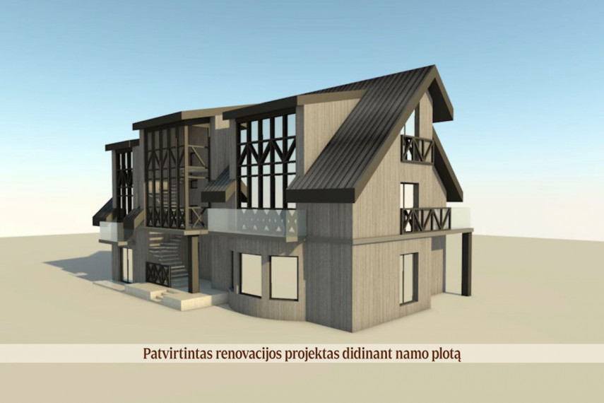 Parduodamas namas Jūros g., Palangos m., Palangos m. sav., 328 m2 ploto, 3 aukštai 13