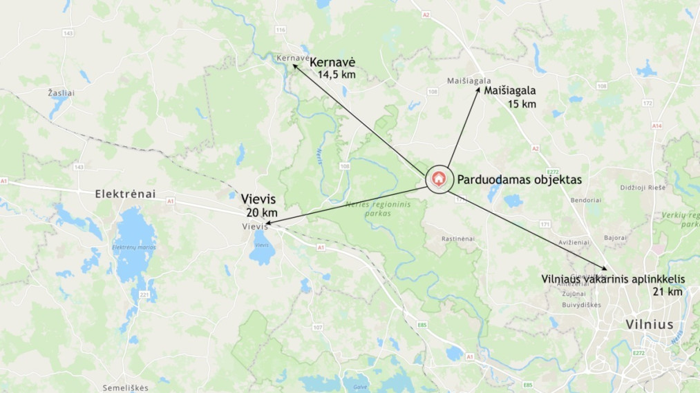 Parduodamas  sklypas Jurkiškių vs., Vilniaus r. sav., 83.64 a ploto 14