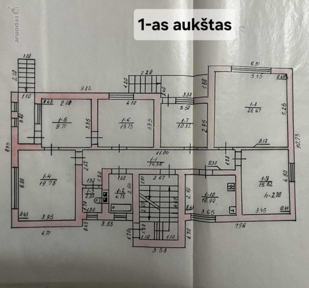 Parduodamas namas Bokšto g., Butkiškės k., Raseinių r. sav., 258.42 m2 ploto, 2 aukštai 31