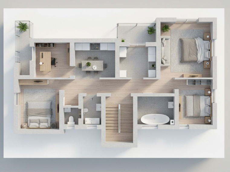 Parduodamas namas Bokšto g., Butkiškės k., Raseinių r. sav., 258.42 m2 ploto, 2 aukštai 33
