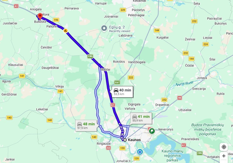 Parduodamas namas Bokšto g., Butkiškės k., Raseinių r. sav., 258.42 m2 ploto, 2 aukštai 43
