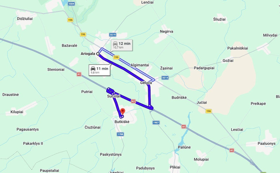 Parduodamas namas Bokšto g., Butkiškės k., Raseinių r. sav., 258.42 m2 ploto, 2 aukštai 44