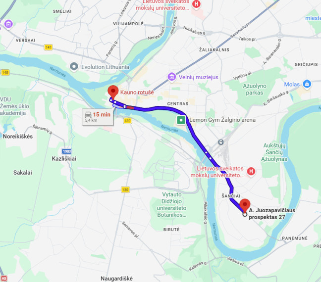 Parduodamas tvarkingas 1 kambario butas su parkavimo vieta Žemuosiuose Šančiuose, a. Juozapavičiaus pr. 27, Kaune 27