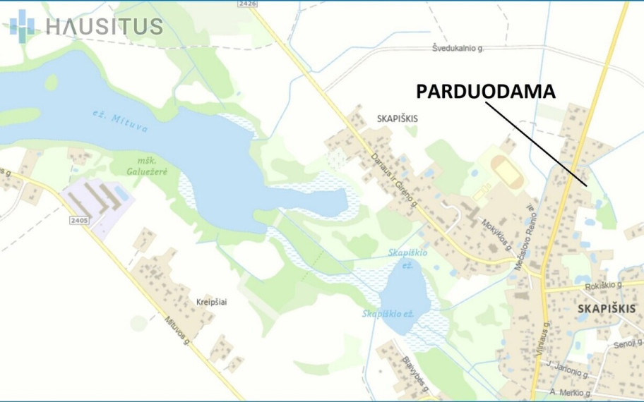 Parduodamas namas Pandėlio g., Skapiškio mstl., 43.6 kv.m ploto 26