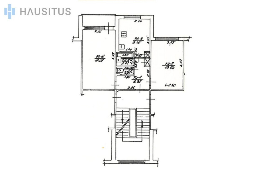 Parduodamas butas Statybininkų g., , Panevėžyje, 49.96 kv.m ploto 24