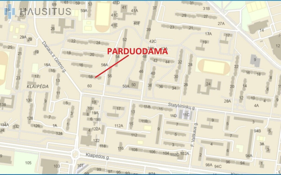 Parduodamas butas Statybininkų g., , Panevėžyje, 49.96 kv.m ploto 26
