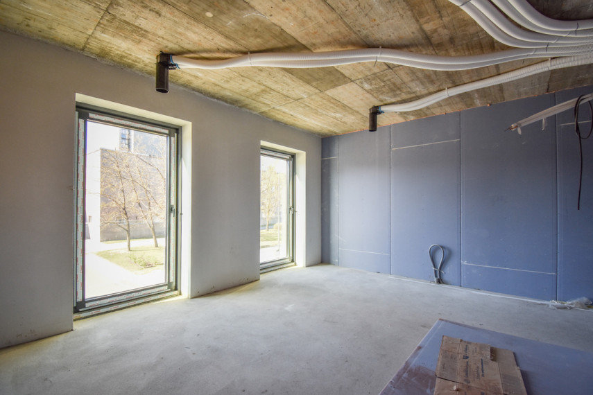 PARDUODAMAS 47,38 KV. M. DVIEJŲ KAMBARIŲ BUTAS ELEKTROS G. 9A – NAUJOS STATYBOS MODERNIAME, ŠIUOLAIKIŠKAME PASTATE, KURIS DARNIAI PAPILDO IR HARMONINGAI ĮSILIEJA Į PANEVĖŽIO SENAMIESČIO APLINKĄ 14