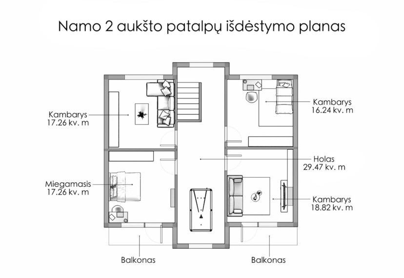Parduodamas namas Daniliškių g., Vilniaus m., Vilniaus m. sav., 330.26 m2 ploto, 2 aukštai 26