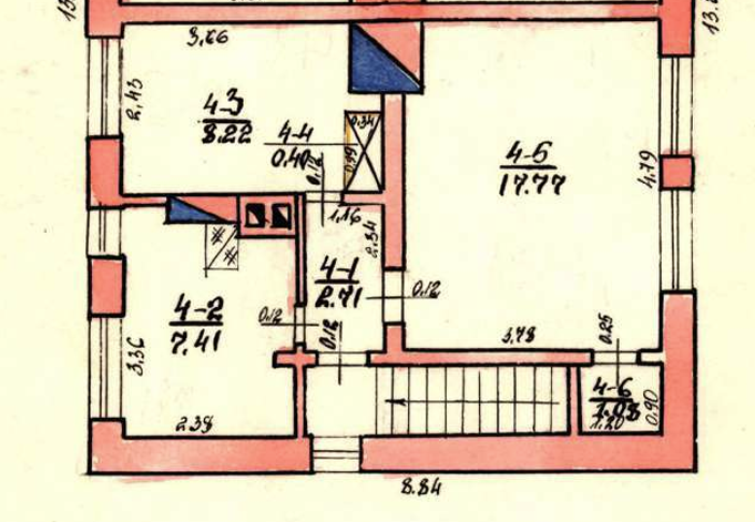 Parduodamas butas Kazliškėlio k., Rokiškio r. sav., 37.79 m² ploto 2 kambariai 13