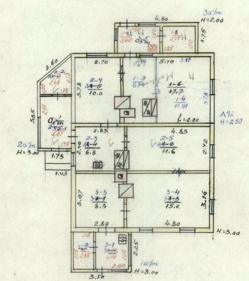 Parduodamas namas Vilniaus g., Ukmergės m., Ukmergės r. sav., 29.75 m² ploto 3 kambariai 7