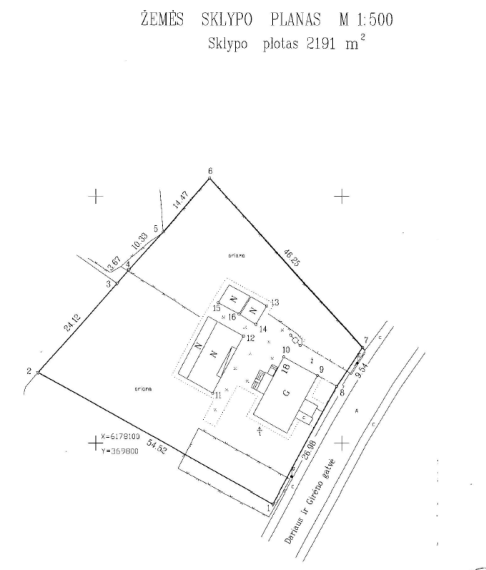 Parduodamas namas Dariaus ir Girėno g., Rietavo m., Rietavo sav., 23.93 m² ploto 3 kambariai 15
