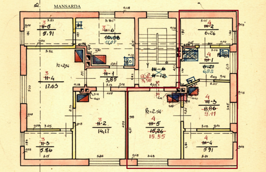 Parduodamas butas Vilniaus g., Pagėgių m., Pagėgių sav., 45.64 m² ploto 2 kambariai 13