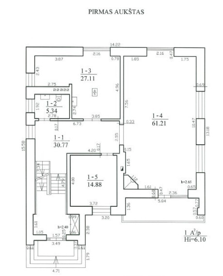 Parduodamas namas Pelenės g., Gineitiškių k., Vilniaus r. sav., 468.15 m2 ploto, 2 aukštai 22