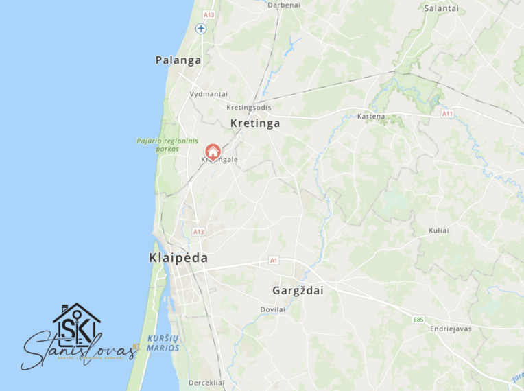 PARDUODAMAS 73.39 ARŲ SKLYPAS KRETINGALĖJE, ŠERMUKŠNIŲ G. 3 18