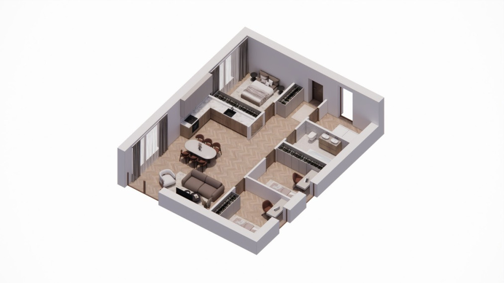 Parduodamas namas Tylioji g., Slengių k., Klaipėdos r. sav., 89.45 m2 ploto, 1 aukštai 5