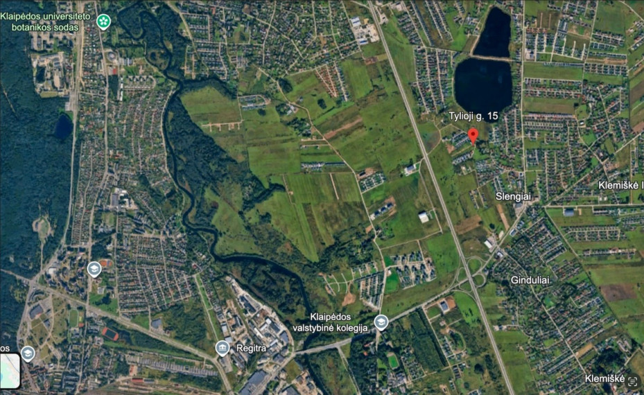 Parduodamas namas Tylioji g., Slengių k., Klaipėdos r. sav., 89.45 m2 ploto, 1 aukštai 10