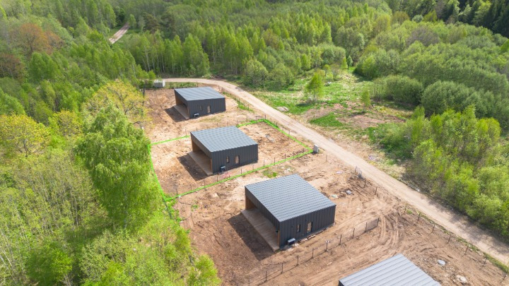 Parduodamas kokybiškas 1 aukšto namas su terasa Žalesoje,  67.41 kv.m ploto 26