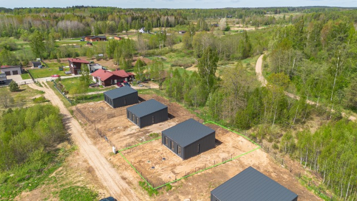 Parduodamas kokybiškas 1 aukšto namas su terasa Žalesoje,  67.41 kv.m ploto 28