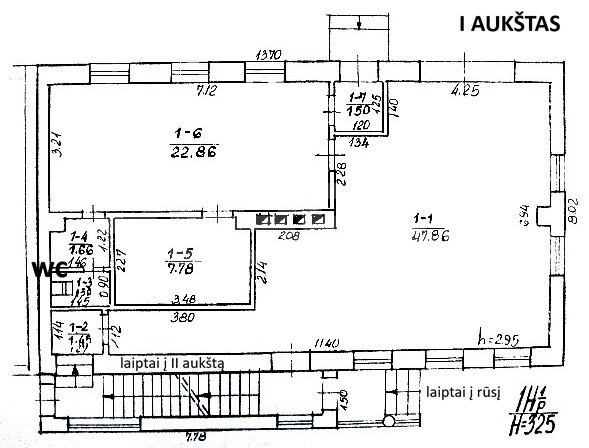 Nuomojamos paslaugų, prekybos patalpos Centras, Šiaulių m., Šiaulių m. sav., 227 m2 ploto 23