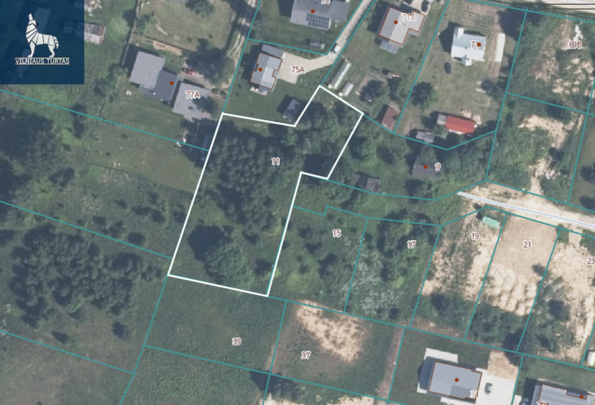 Parduodamas  sklypas Knygnešių g., Pilaitė, Vilniaus m., Vilniaus m. sav., 25.75 a ploto 15