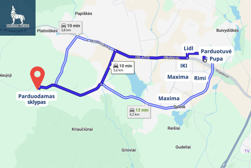 Parduodamas  sklypas Knygnešių g., Pilaitė, Vilniaus m., Vilniaus m. sav., 25.75 a ploto 16