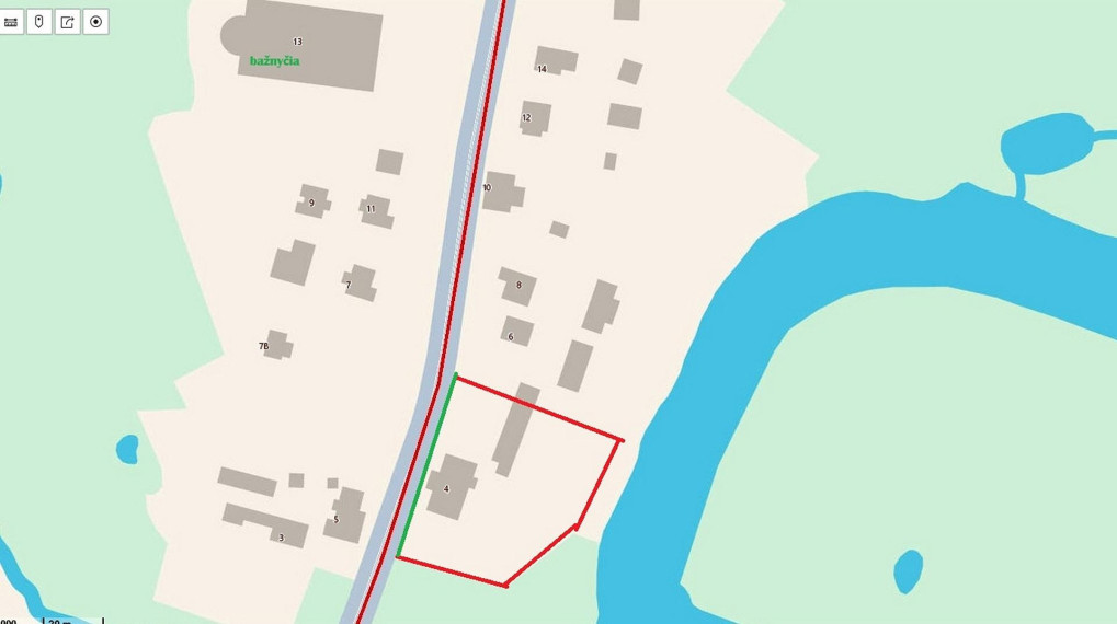 Parduodamas namas Bažnyčios g., Krekenavos mstl., Panevėžio r. sav., 75.00 m² ploto 3 kambariai 15