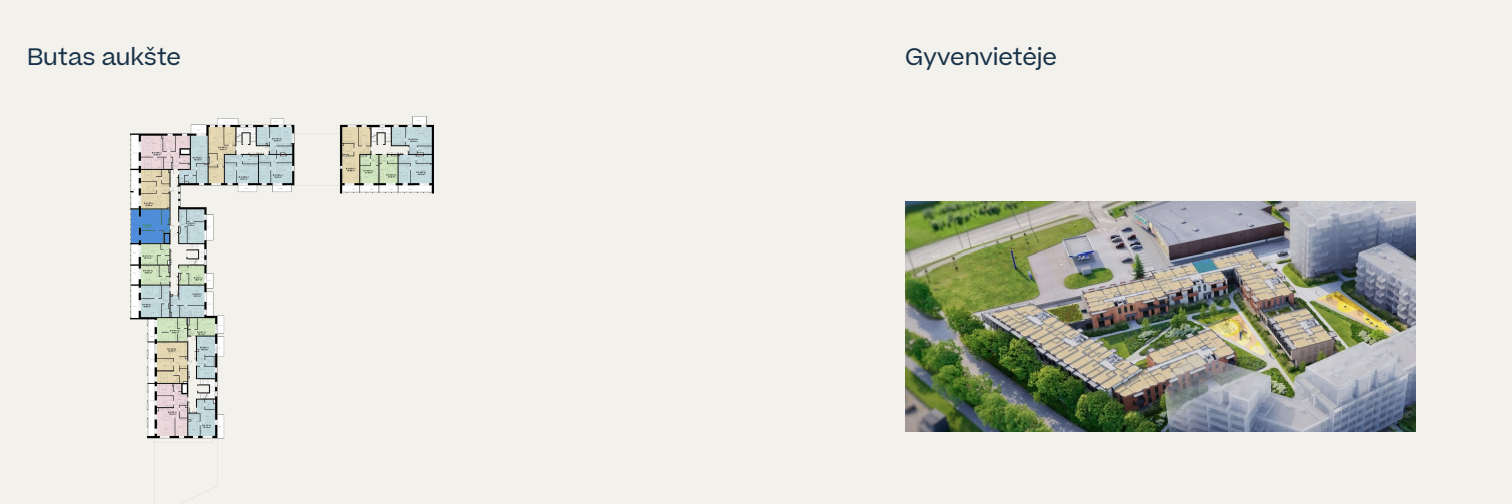 Parduodamas butas Parodų g., Lazdynai, Vilniaus m., Vilniaus m. sav., 47.99 m² ploto 2 kambariai 2