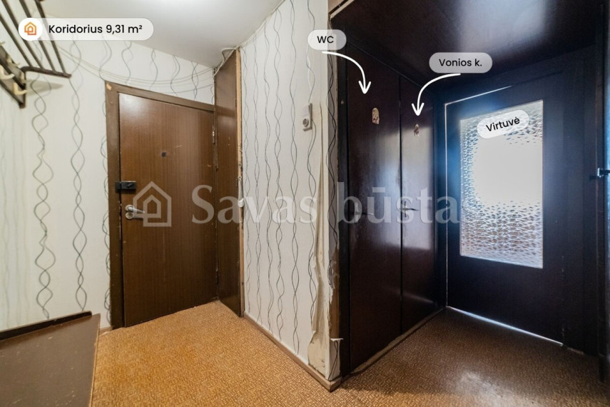 Parduodamas butas Kaštonų g., Radviliškio m., Radviliškio r. sav., 64.1 m2 ploto, 3 kambariai 14