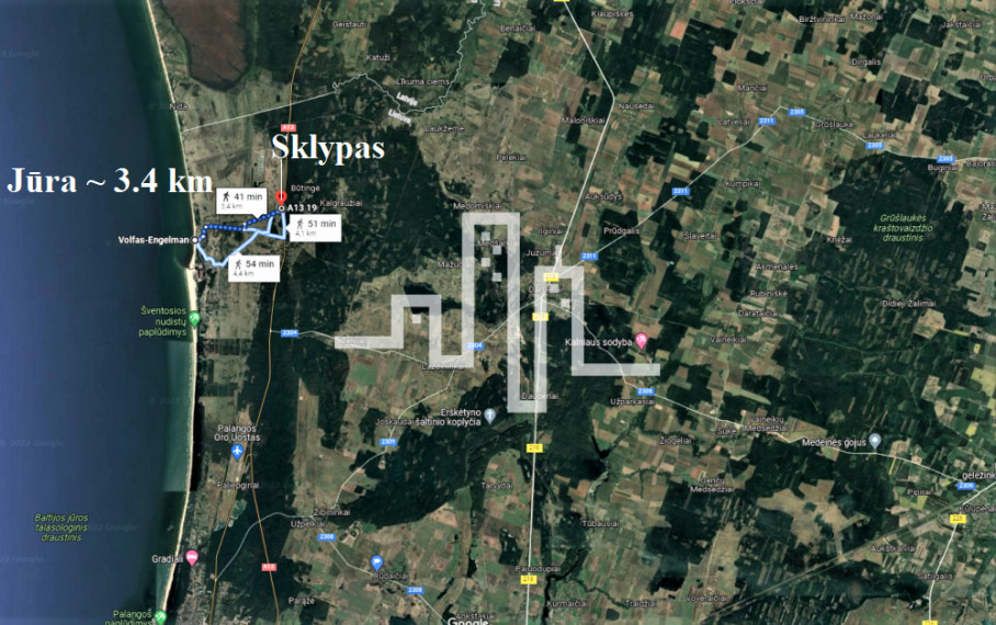 Parduodamas  sklypas Liepojos pl., Palangos m., Palangos m. sav., 18 a ploto 4