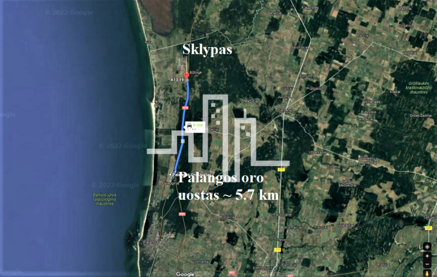 Parduodamas  sklypas Liepojos pl., Palangos m., Palangos m. sav., 18 a ploto 5