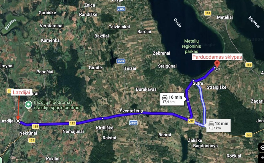 Parduodamas  sklypas Graužų k., Lazdijų r. sav., 237 a ploto 6