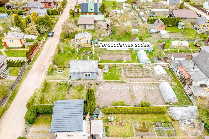 Parduodamas namas Žibutės Sodų 1-oji g., Šiaulių m., Šiaulių m. sav., 32.72 m2 ploto, 1 aukštai 13