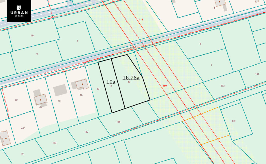 Parduodamas sklypas Medetkų g., Saldenės k., 16.78 a ploto 7