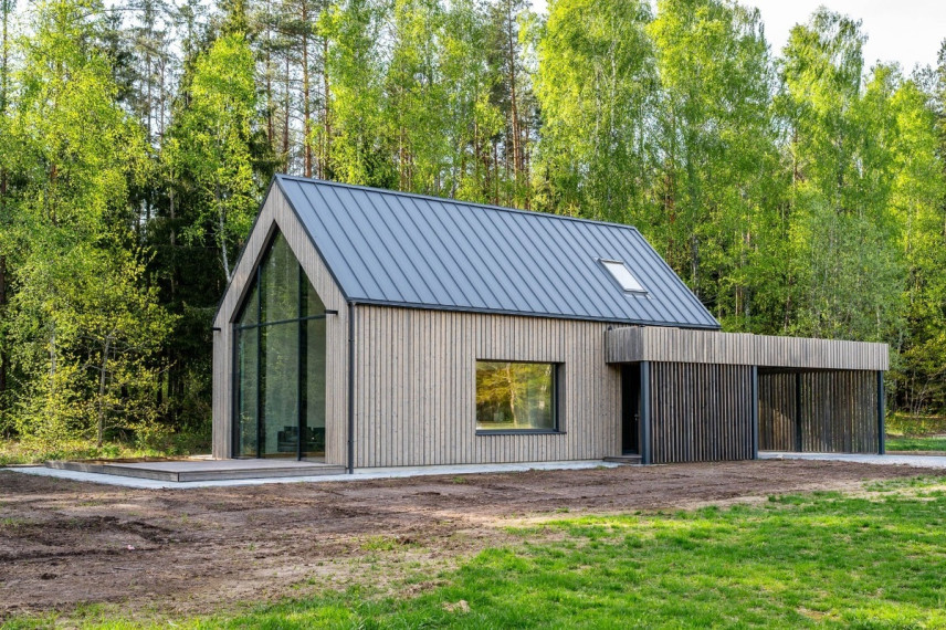 Parduodamas namas Pušyno g., Vilkiškių k., Molėtų r. sav., 105 m2 ploto, 2 aukštai 2